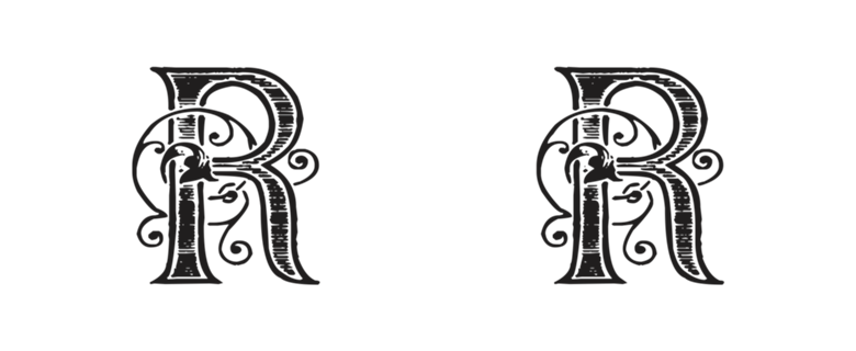 Monograma R | Letra R