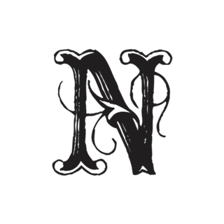 Monograma N | Letra N