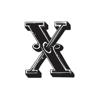 Monograma X | Letra X