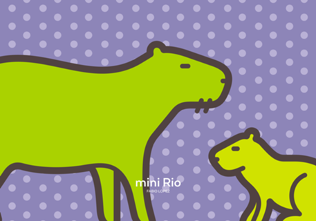 Capivara mini rio