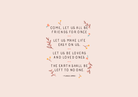 Let Us All Be Friends
