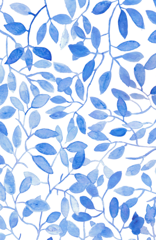 Folhas Aquarela