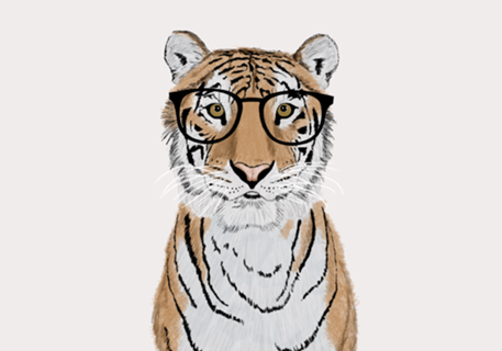 Tigre De Óculos