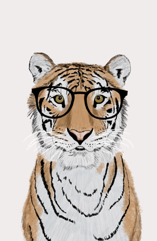 Tigre De Óculos