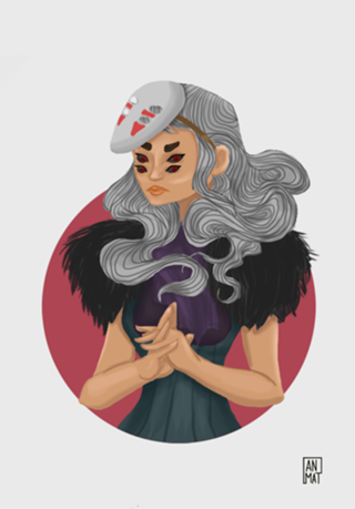 Four-eyed girl