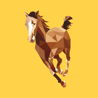 Cavalo poligonal