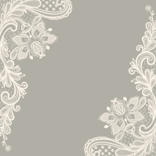 Renda floral 