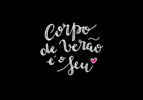 Corpo de Verão É o Seu (P&B)