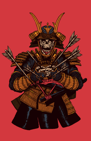 Dead samurai