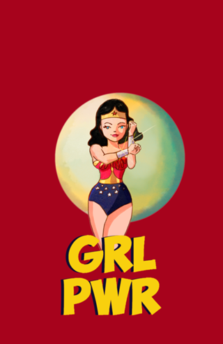 GIRL POWER red