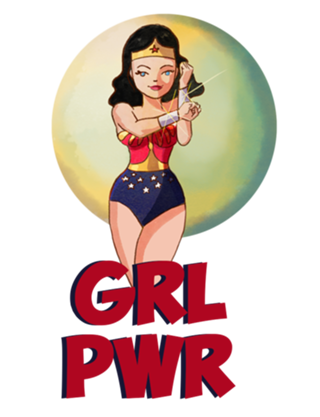 GIRL POWER red