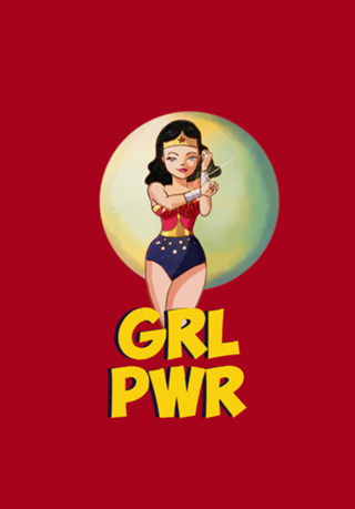 GIRL POWER red