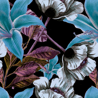 Botanical Flowers II 