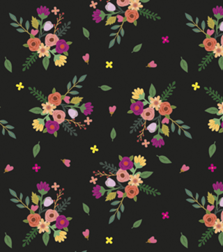BLACK FLOWERS 