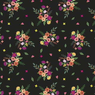 BLACK FLOWERS 