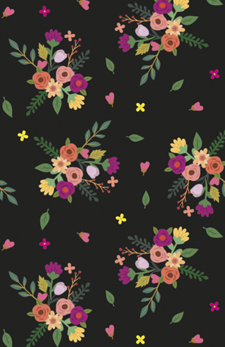 BLACK FLOWERS 