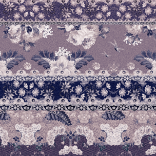 Lacework White & Blue