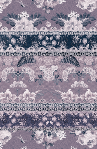 Lacework White & Blue