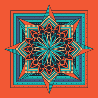 Mandala Rosa dos Ventos