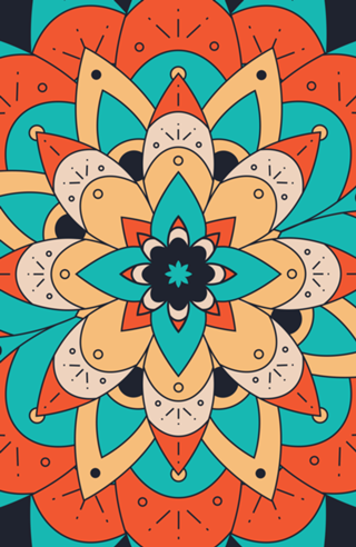 Mandala Rosa dos Ventos II