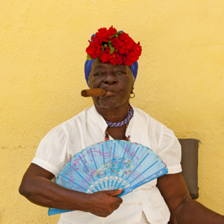 Mulher em Cuba