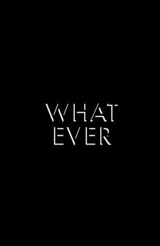 Whatever - preto