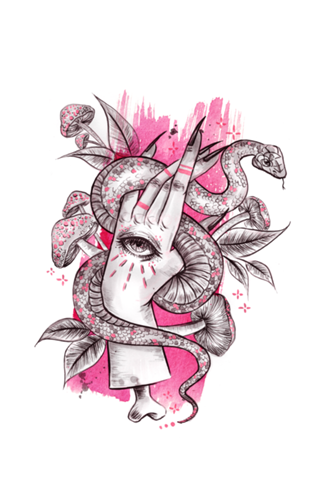 Snake hands