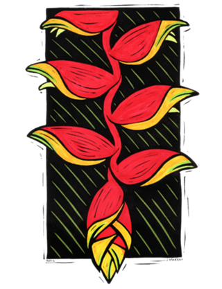 Flor Helicônia