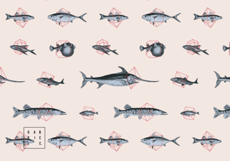 Peixes em formas