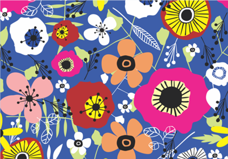 Jardim das Flores Azul