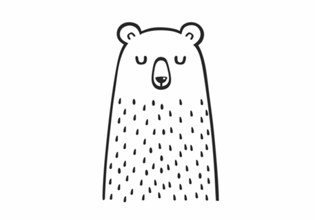Bear Minimalista