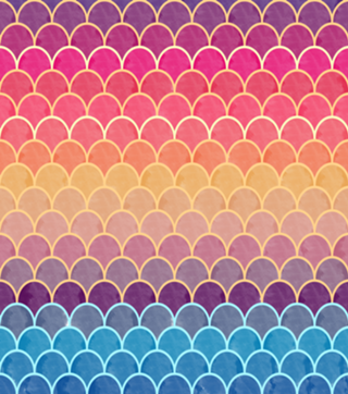 Watercolor Lovely Pattern IV