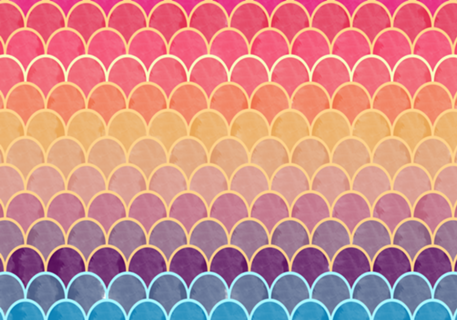 Watercolor Lovely Pattern IV