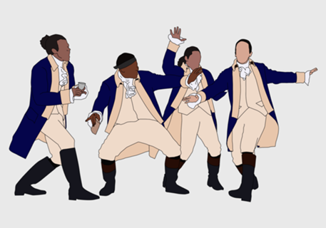 Lafayette, Mulligan, Laurens & Hamilton