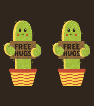 Free Hugs Cactus
