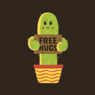 Free Hugs Cactus