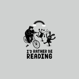 I'd Rather Be Reading Black and White