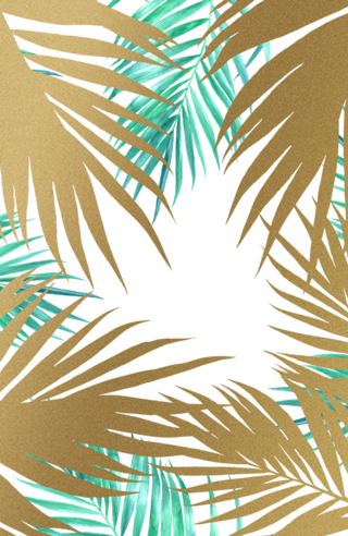 Golden Paradise Beach Pattern