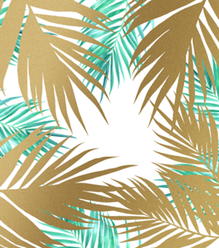 Golden Paradise Beach Pattern