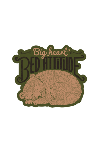 Big Heart Bed Attitude