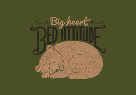 Big Heart Bed Attitude