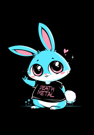 Death Metal Bunny
