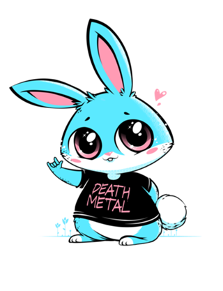 Death Metal Bunny