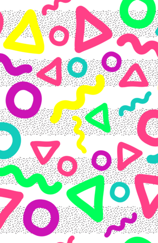 90's Funky Pattern
