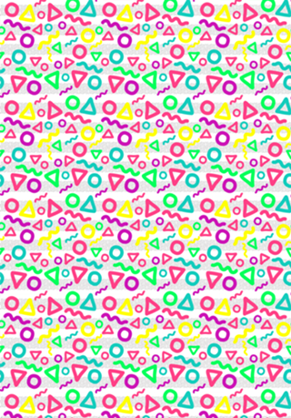 90's Funky Pattern