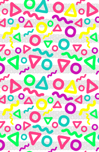 90's Funky Pattern