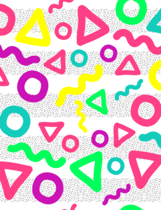 90's Funky Pattern