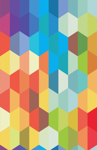 Rainbow Geodes Pattern