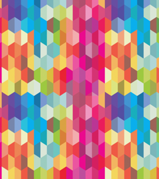 Rainbow Geodes Pattern