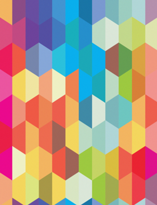 Rainbow Geodes Pattern